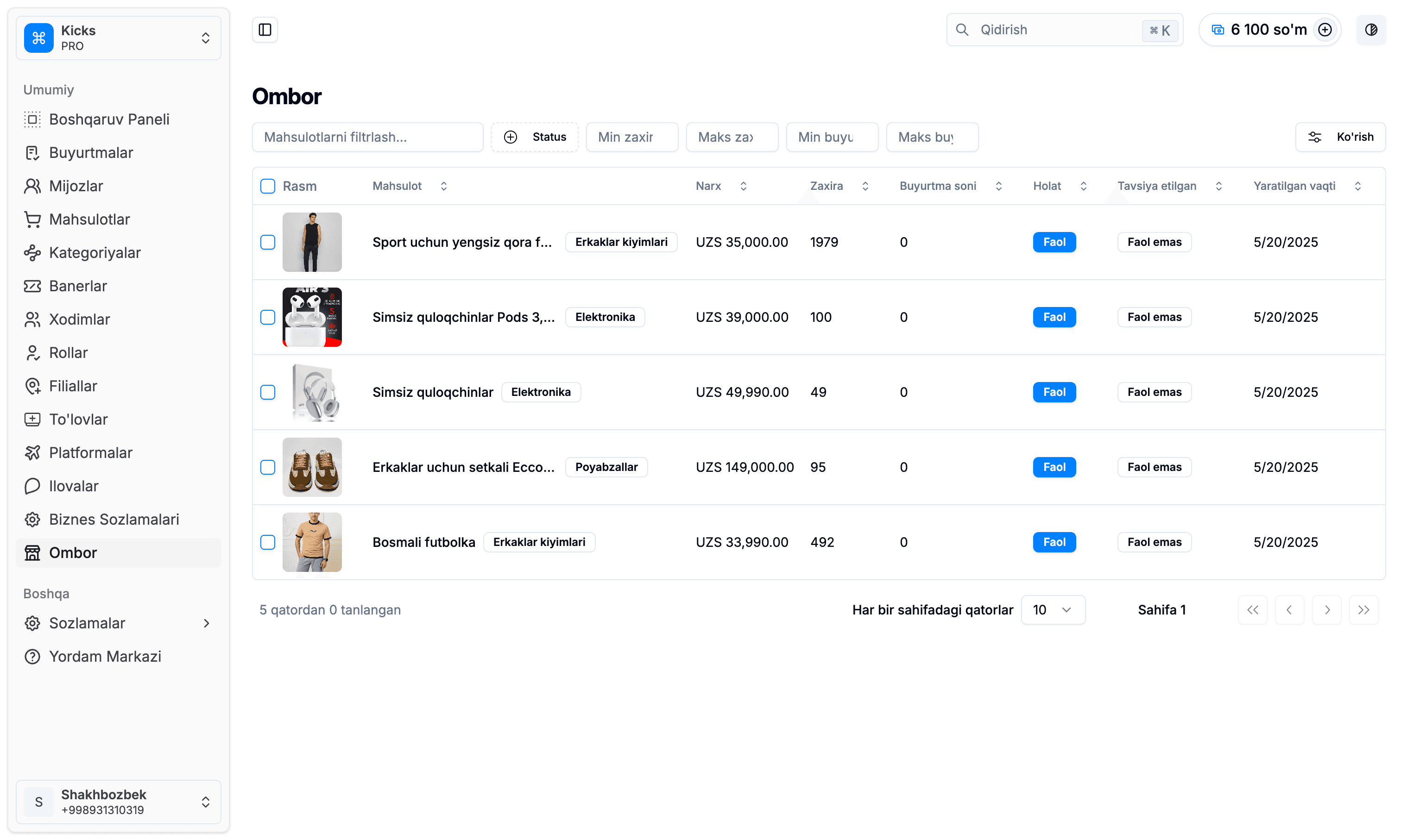 User flows preview